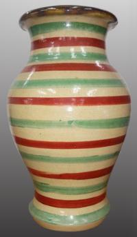 Kobashigawa Eishou tricolor vase
