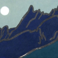 LIM MOO SANG Il colore della luna del tempio di Pyocheongsa 36×138 2012 copia